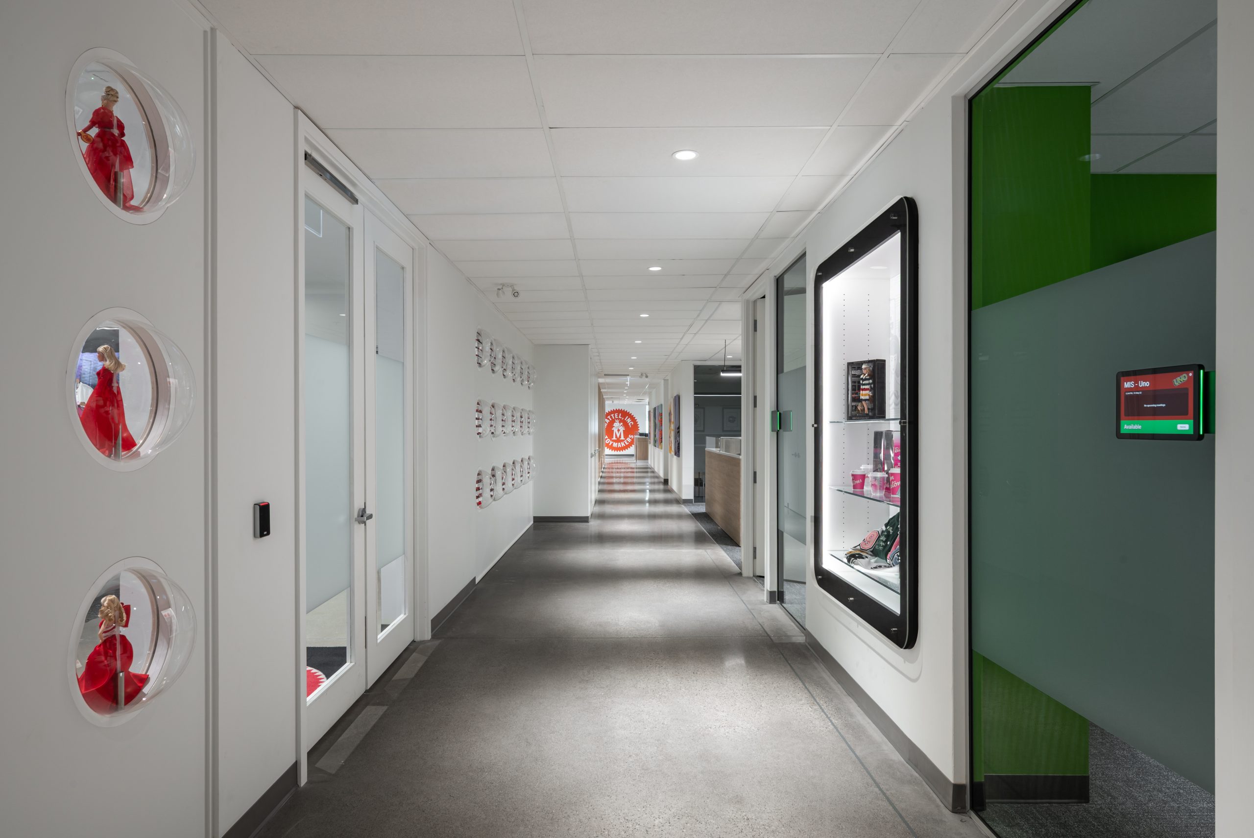 Mattel Canada - Office Interior Renovation & Design-Build - Toronto Commercial Contractors