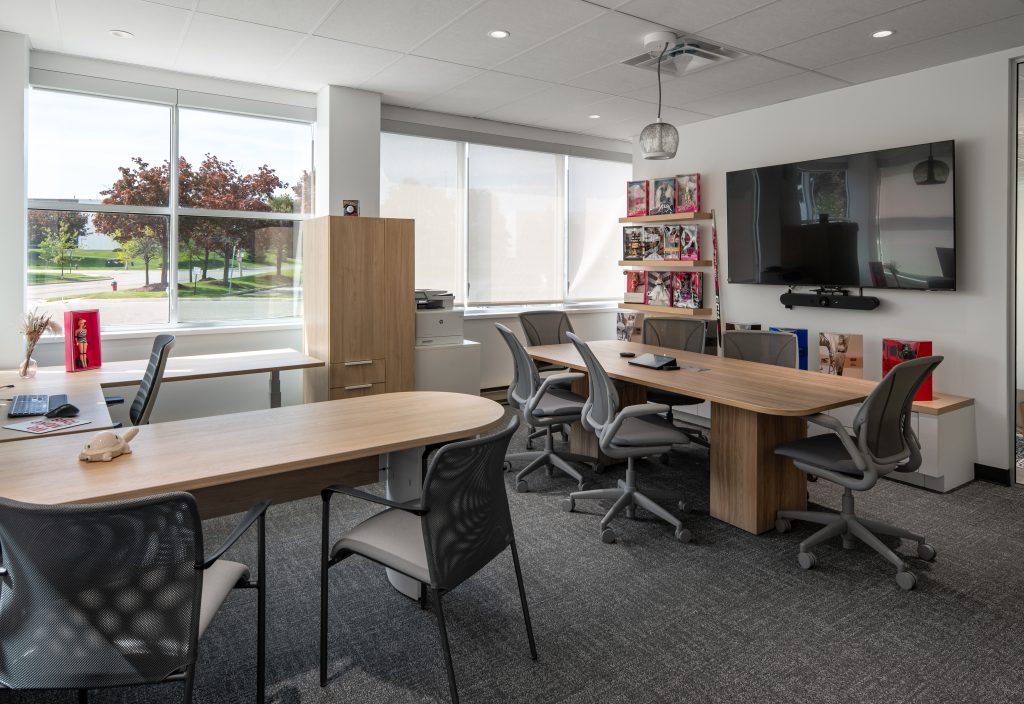 Mattel Canada - Office Interior Renovation & Design-Build - Toronto Commercial Contractors