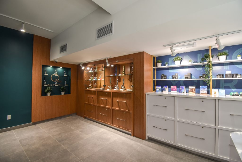 Qunubu Cannabis - Retail Design-Build Project in North York, Toronto - Toronto Commercial Contractors 