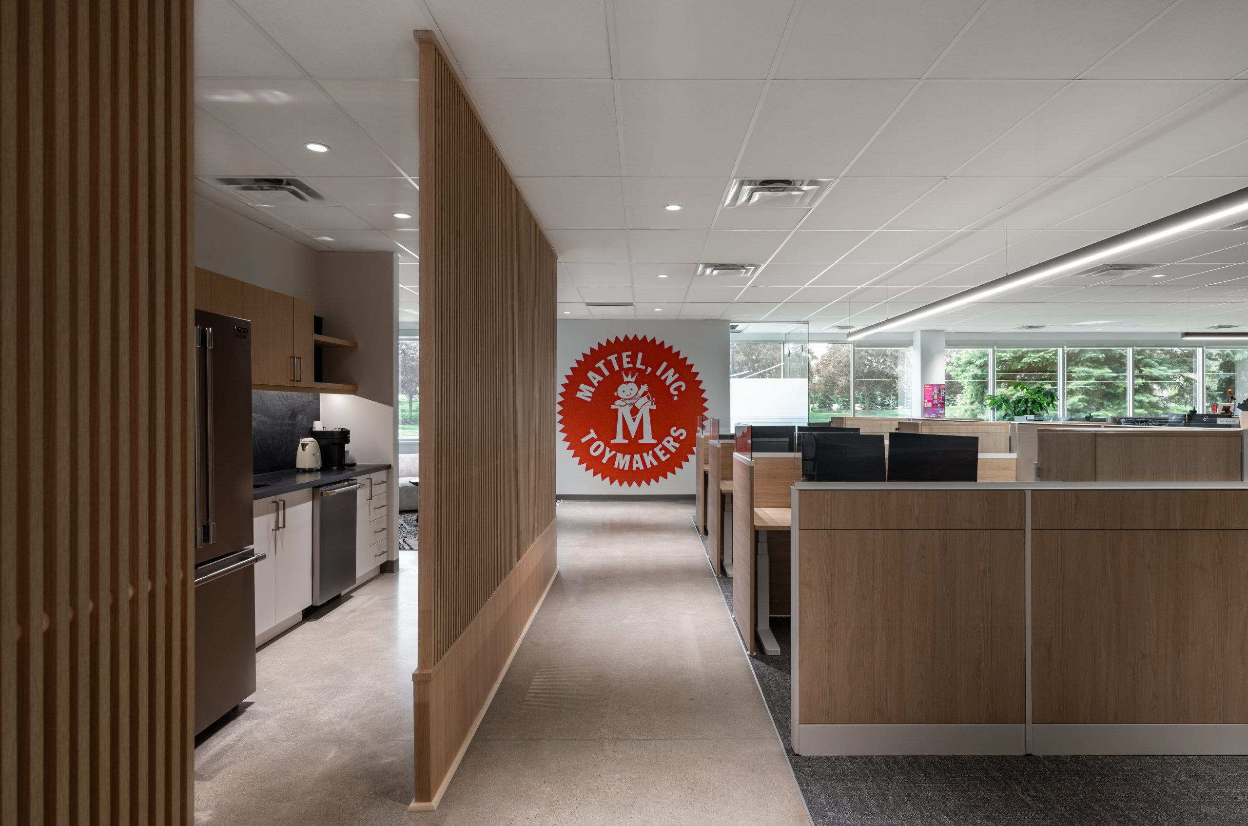 Mattel Canada - Office Interior Renovation & Design-Build - Toronto Commercial Contractors